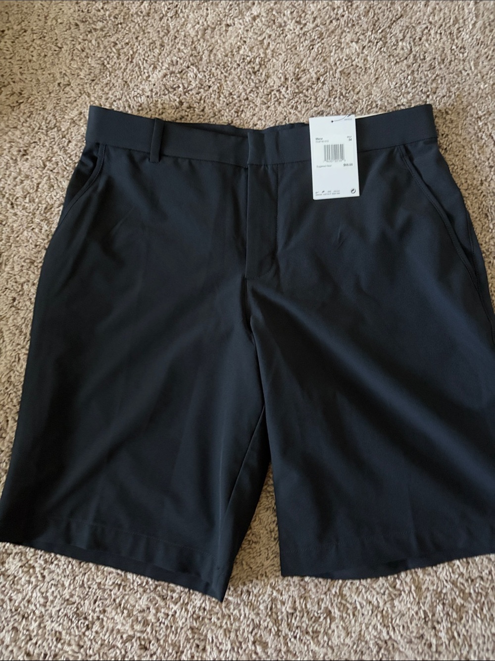 Nike Men's Black Golf Hybrid Shorts